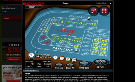 Bovada Casino aperçu