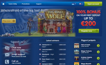 EuroSlots aperçu