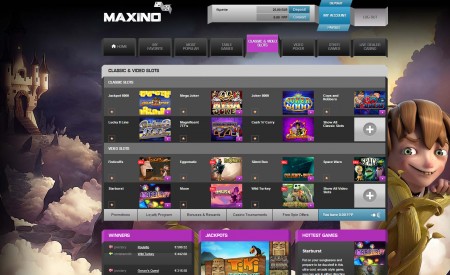 Maxino Casino aperçu