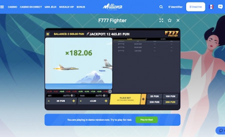 Millionz Casino aperçu