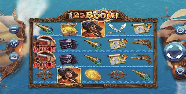 1 2 3 Boom ! Nouvelle slot Relax Gaming pour les amateurs de pirates