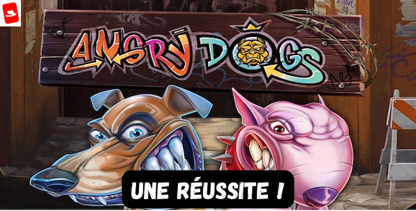 Angry Dogs, une machine à sous de grande qualité pour GameArt !