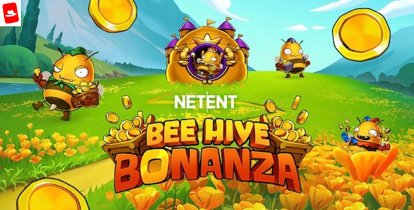 Bee Hive Bonanza, la nouvelle machine à sous NetEnt et ses abeilles sympathiques