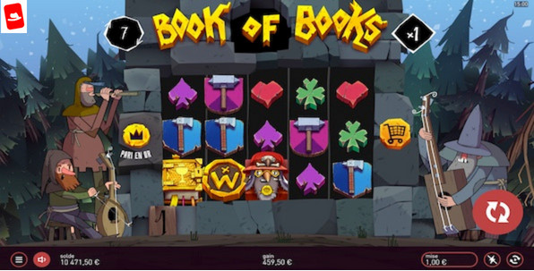 Book of Books, nouvelle machine à sous Yggdrasil à découvrir !