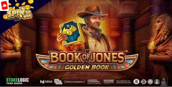 Book of Jones Golden Book et son concept original de fusion entre machine à sous et jeu de casino Live
