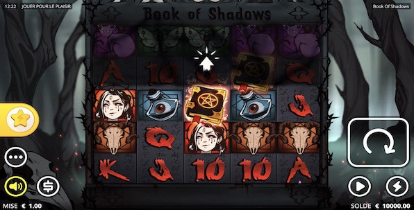 Book of Shadows : une superbe découverte Nolimit City !