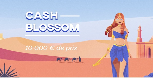 Cash Blossom : comment gagner jusqu'à 2,500€ cash avec GameArt