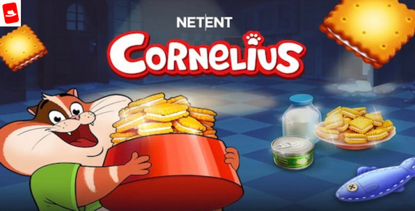 Cornelius, nouvelle slot NetEnt avec pour héros un chat fan de Garfield