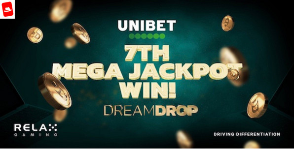 Casinos Relax Gaming : le Dream Drop Mega Jackpot est tombé pour la septième fois en l’espace de douze mois !