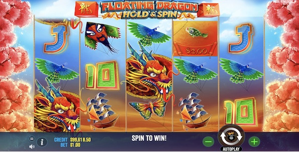 Floating Dragon Hold & Spin, une bonne machine à sous mais pourquoi limiter les gains durant les free spins ?