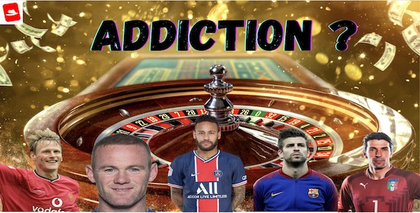 Top 5 des stars du football accros aux jeux de casino