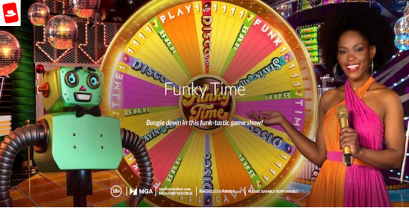 Funky Time ! Nouveau jeu de casino live par Evolution