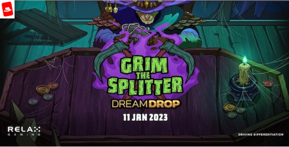 Grim the Splitter Dream Drop : une slot originale, quelque peu effrayante, avec son Dream Drop Jackpot !