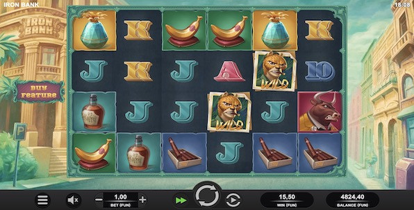 Iron Bank Slot : Accompagnez The Jaguar et braquez la plus grosse banque de Cuba !