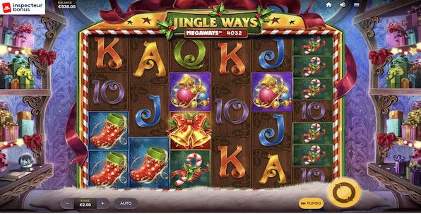 Jingle Ways Megaways, la machine à sous de Noël par Red Tiger