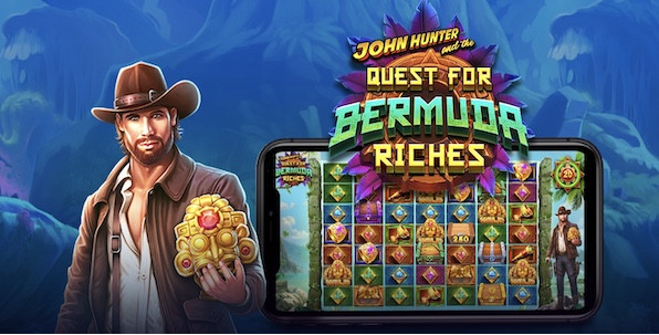 John Hunter and the Quest for Bermuda Riches, nouvelle aventure pour le héros de Pragmatic Play !