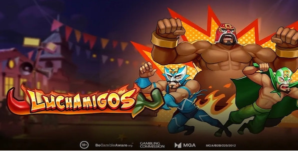 Machine à sous Luchamigos : des luchadores, du piment et des jackpots sur les casinos Play’n Go !