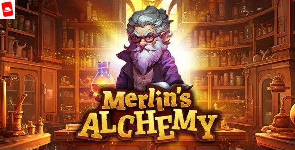 Merlin’s Alchemy : une version plus moderne du célèbre personnage, par Hacksaw Gaming