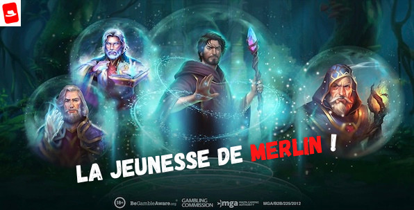 Merlin's Grimoire, nouvelle aventure du sorcier enchanteur pour Play'n GO