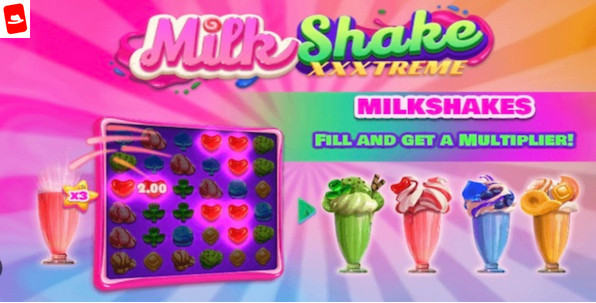 NetEnt réveille vos papilles gustatives dans sa nouvelle machine à sous Milkshake XXXtreme