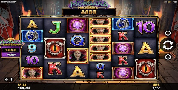 Morgana Megaways : la slot avec l'un des modes de free spins les plus intéressants du marché