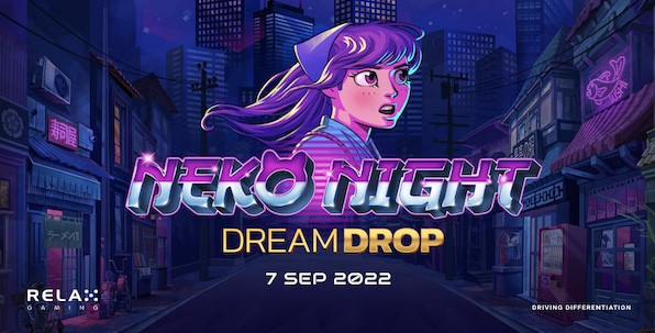 Neko Night Dream Drop : la nouvelle machine à sous de Relax Gaming dotée d’un énorme jackpot !