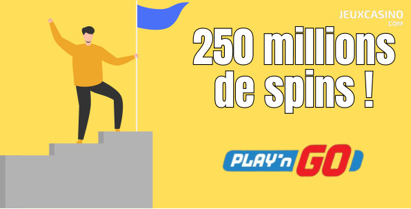 Play’n GO bat son record de nombre de spins lancés en une seule journée !