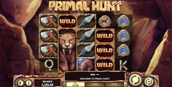 Primal Hunt, faites copain-copain avec un tigre sabre grâce à la nouvelle slot Betsoft