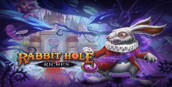 Rabbit Hole Riches, la nouvelle adaptation en machine à sous d'Alice au pays des Merveilles