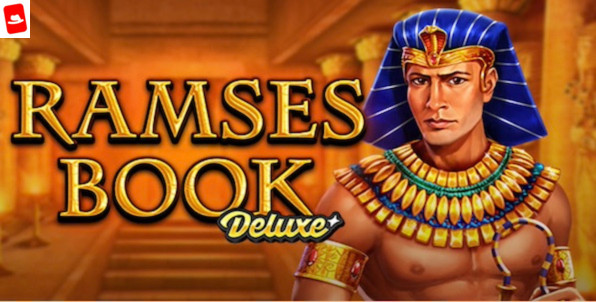 Retrouvez l'ambiance d'une machine à sous terrestre sur les casinos Gamomat avec Ramses Book Deluxe