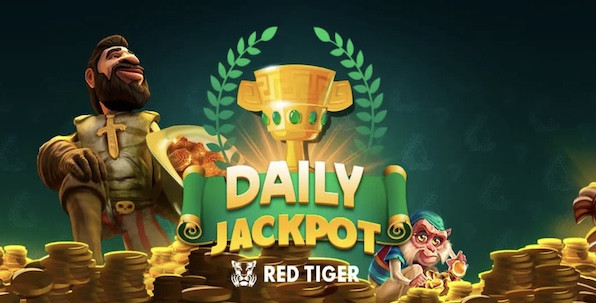 Des jackpots aléatoires Red Tiger sont à gagner chaque jour et chaque semaine ! 