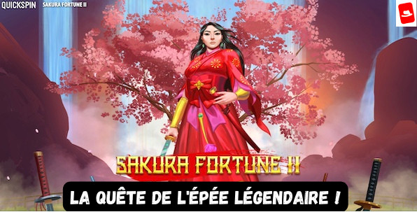 Sakura Fortune 2, la suite tant attendue enfin partagée par Quickspin !