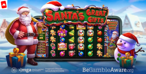 Santa's Great Gifts : déjà un avant-goût de Noël avec Pragmatic Play !