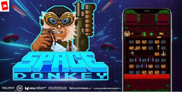 Space Donkey, nouvelle machine à sous sur le retro gaming !