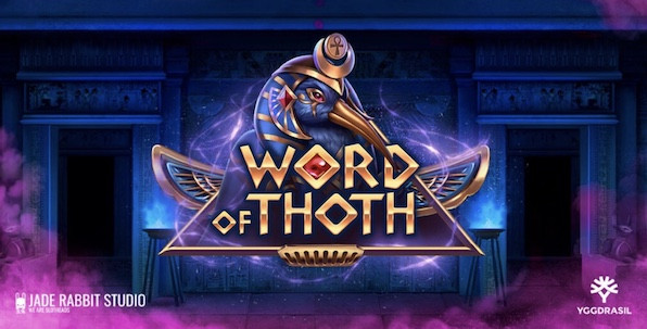 Word of Thoth : superbe machine à sous issue d'une nouvelle collaboration pour Yggdrasil