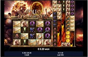 Novomatic vous fait découvrir la slot Apollo God of the Sun