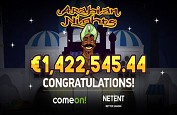 L'un des premiers jackpots progressifs du marché régulé suédois grâce à Arabian Nights !