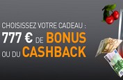 777€ de bonus sur Casino777.be