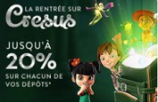 Une semaine de bonus illimités chez Cresus pour fêter la rentrée