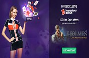 Bonus Exclusif InspecteurBonus sur Lucky8 ! 150 Free Spins en plus du bonus de bienvenue