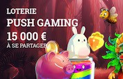 Loterie Push Gaming sur Lucky8 ! 15,000€ de prix jusqu'à dimanche 24