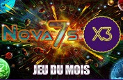 Triplez vos points de fidélité Majestic Slots sur la machine à sous Nova 7s en mars