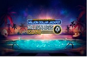 Un nouveau millionnaire avec la machine à sous Pokerstars Millionaire Island