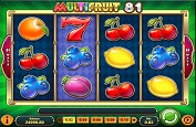 Multifruit 81 ou comment garder la forme avec la slot de Play'n GO