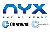 Après le rachat, Nyx Interactive propose les jeux Chartwell et Cryptologic dans sa bibliothèque