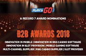 Play'n GO nominé dans sept catégories pour les EGR B2B Awards