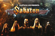 Sabaton, une machine à sous Play'n GO sur le groupe de metal suédois