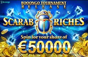 Scarab Riches Tournament : vous avez quelques jours pour gagner 50,000€ !