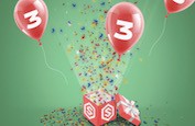 Stakes fête ses 3 ans d'existence ! 3 jours de bonus exclusifs à découvrir