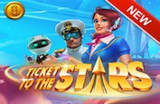 La machine à sous du week-end ? Découvrez Ticket of the Stars et partez direction Mars